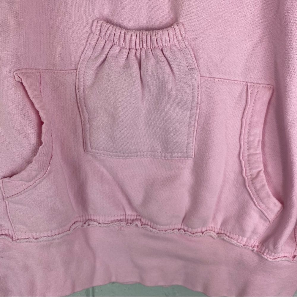 Brew City Novelty Beer Koozie Hooded Sweatshirt Pink Size Small - Picture 4 of 7
